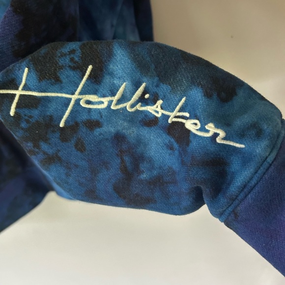 Hollister, Men’s Multicolor Tie-Dye Hoodie, EUC, Size XL - Picture 2 of 6